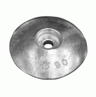 Flange Anode Aluminum - 90mm - 3.54" Dia. - Sold per 1 piece - 00102PAL - Tecnoseal